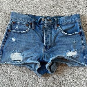 Madewell High Waisted Shorts